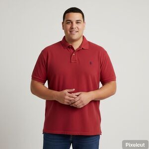 Vintage Polo by Ralph Lauren Light Red Color. Size 2XL